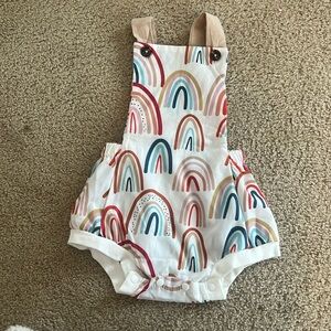 Rainbow toddler outfit